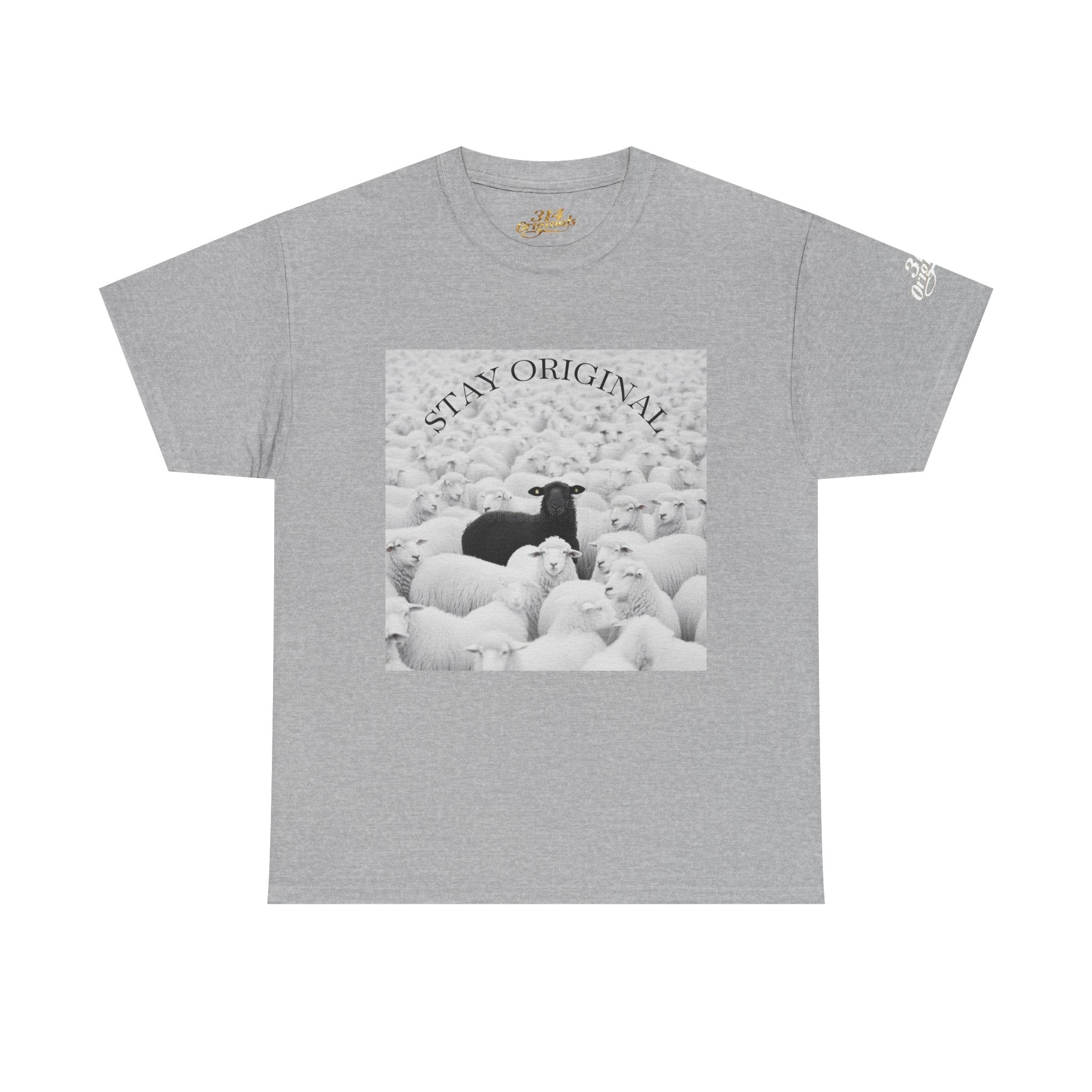Black Sheep T-Shirt — Funny Contrast Sheep Graphic Tee - 314 Originals
