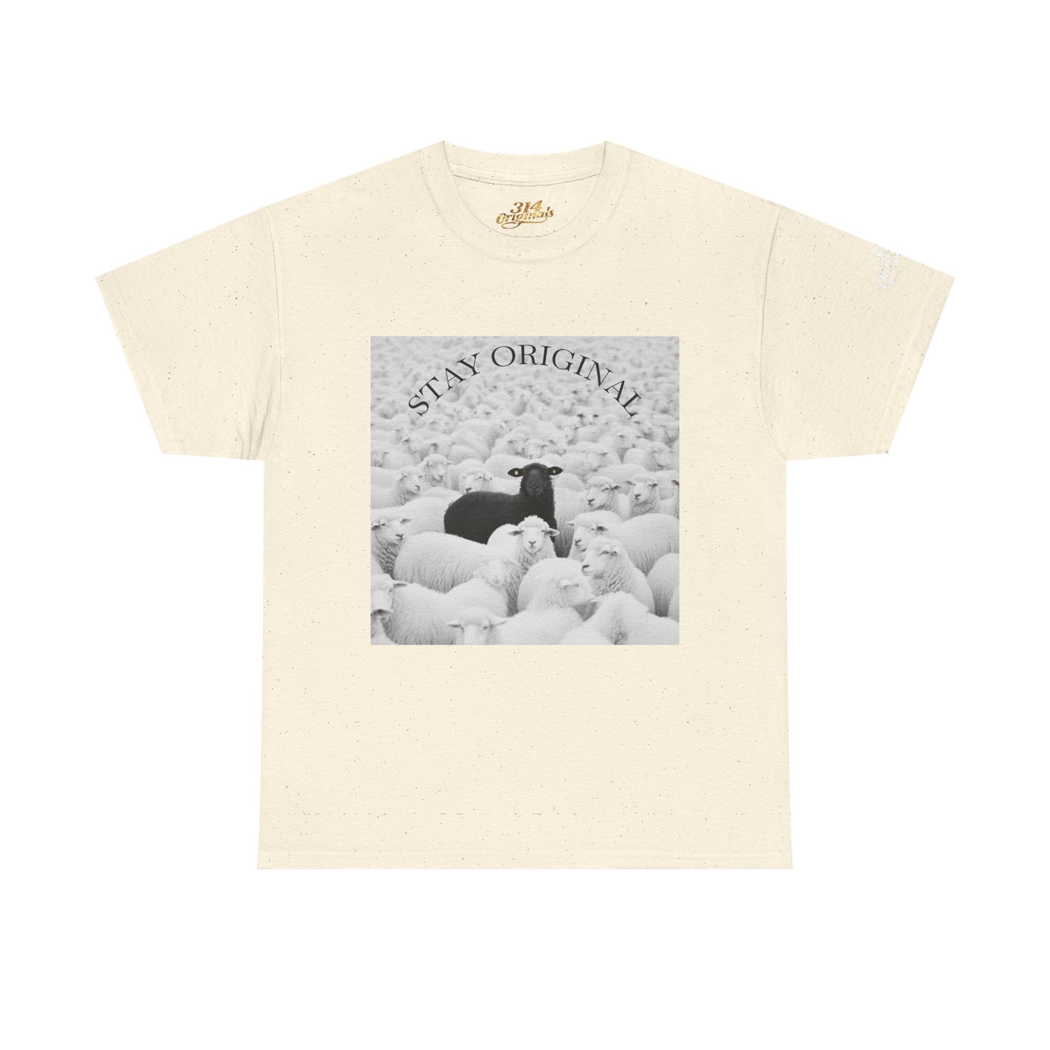 Black Sheep T-Shirt — Funny Contrast Sheep Graphic Tee - 314 Originals