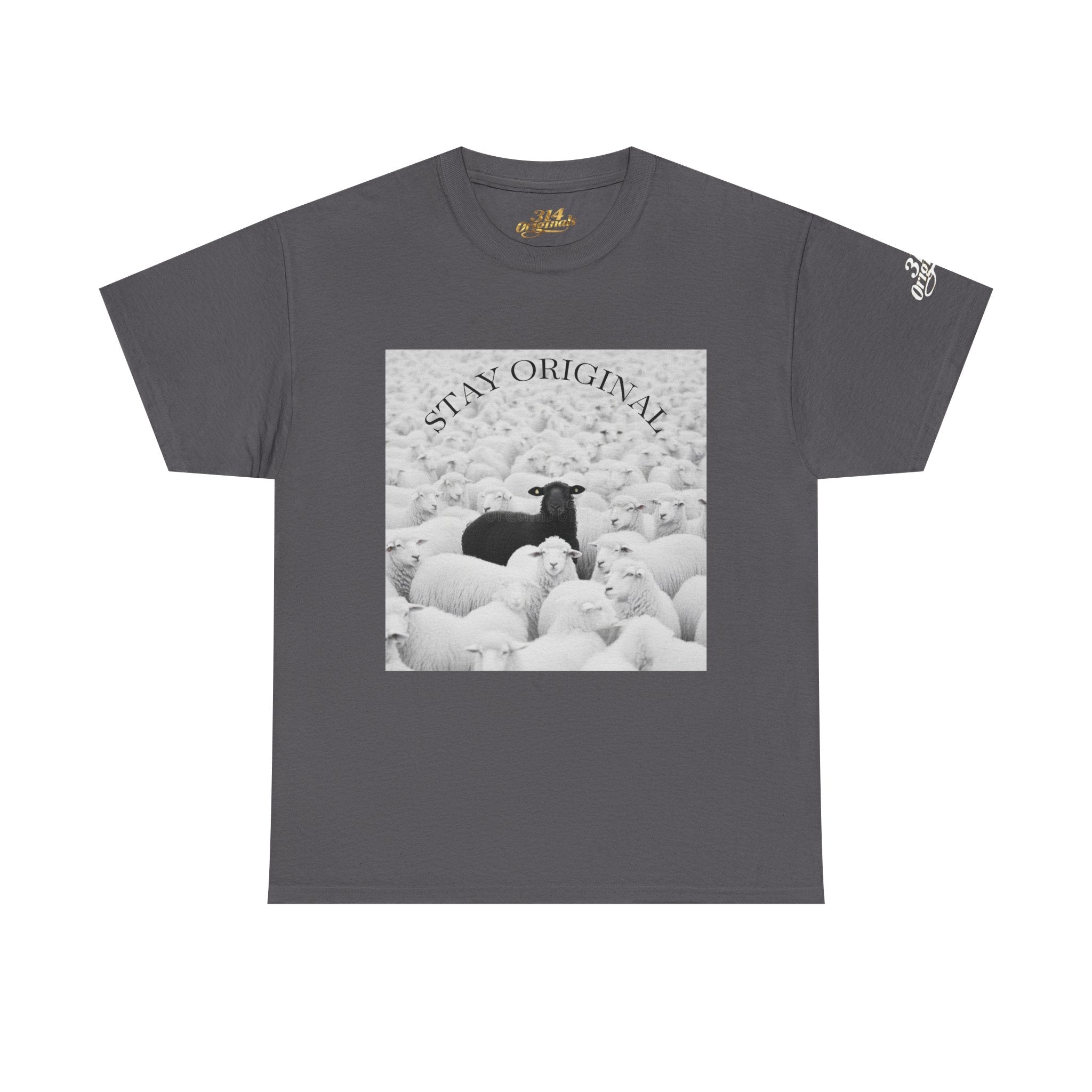 Black Sheep T-Shirt — Funny Contrast Sheep Graphic Tee - 314 Originals