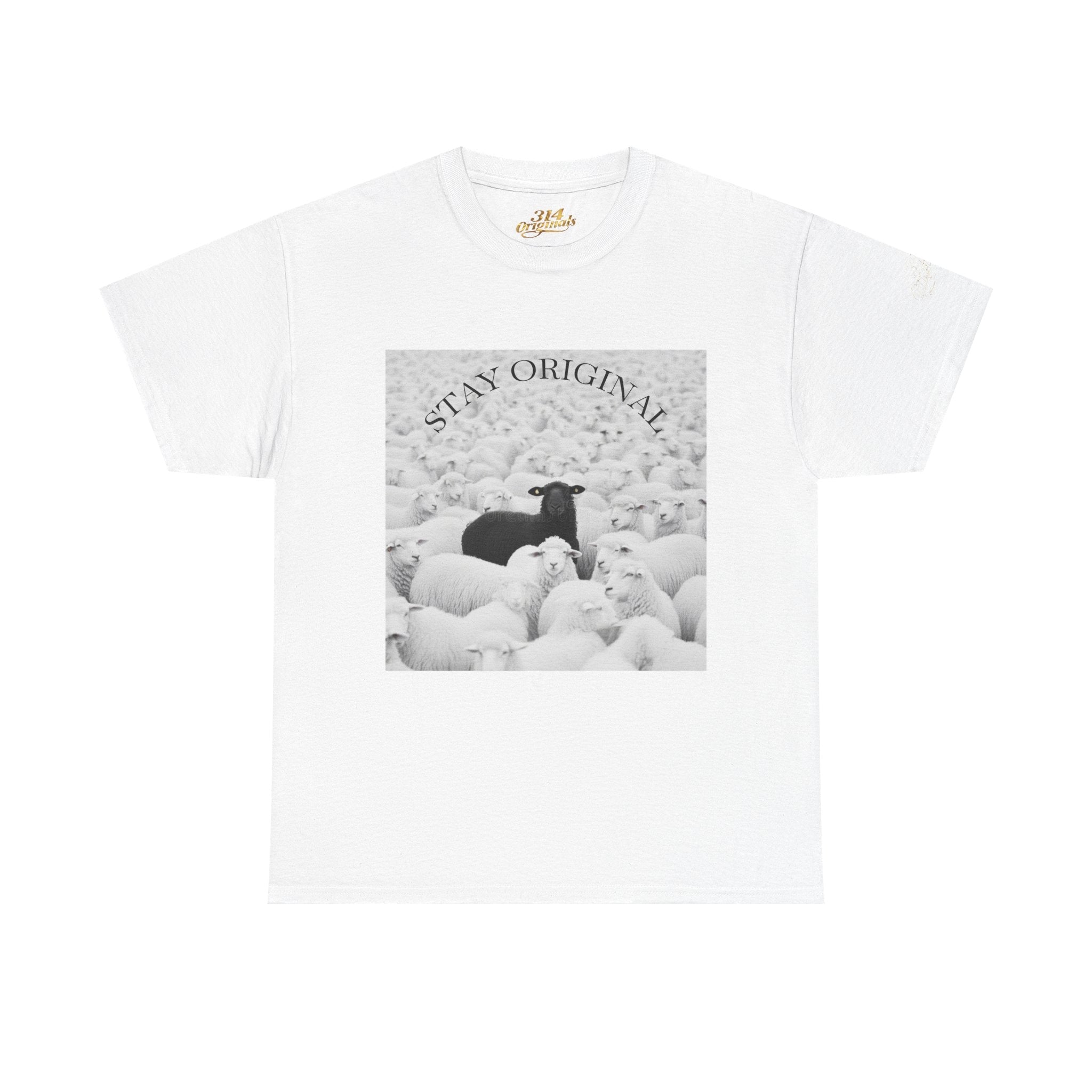 Black Sheep T-Shirt — Funny Contrast Sheep Graphic Tee - 314 Originals