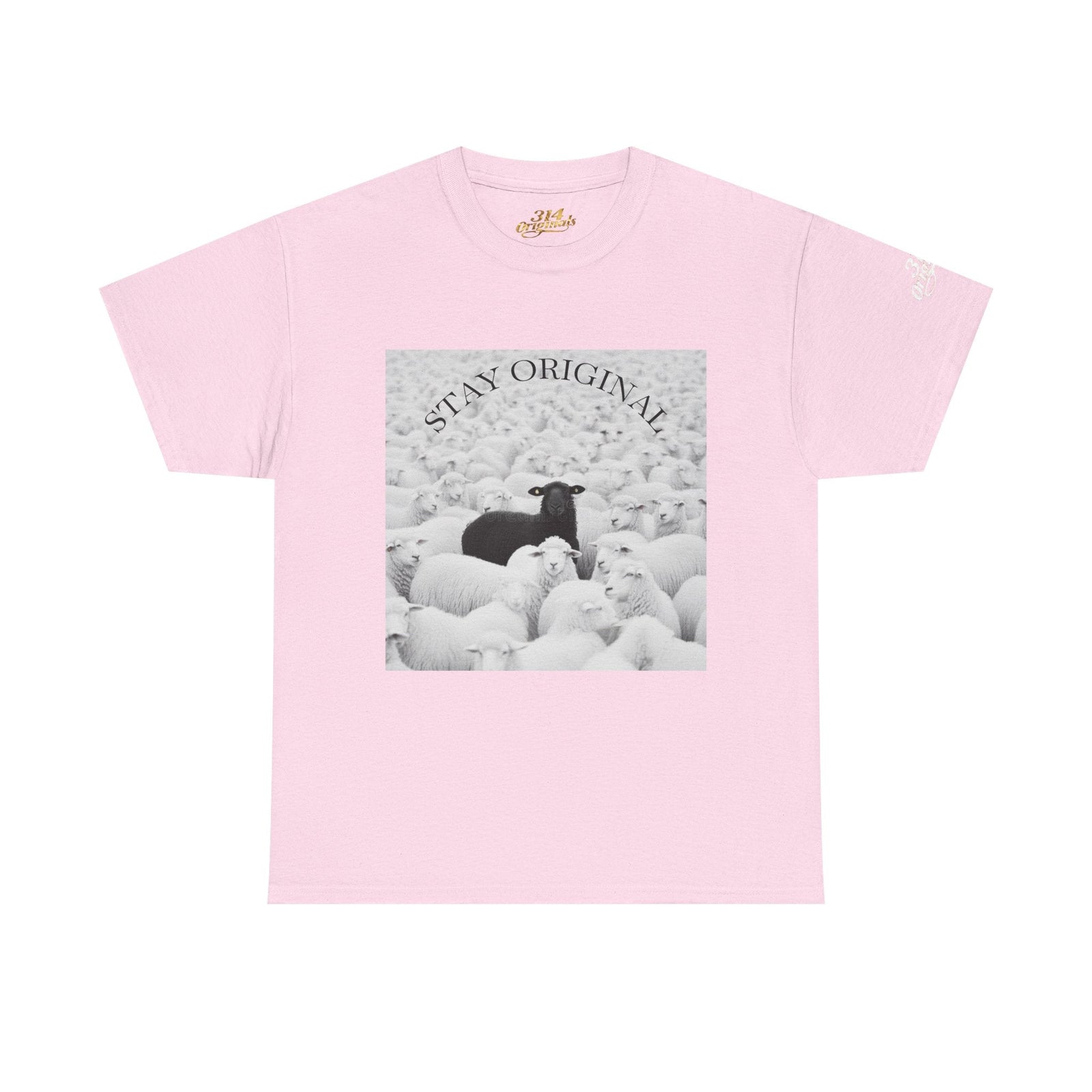 Black Sheep T-Shirt — Funny Contrast Sheep Graphic Tee - 314 Originals