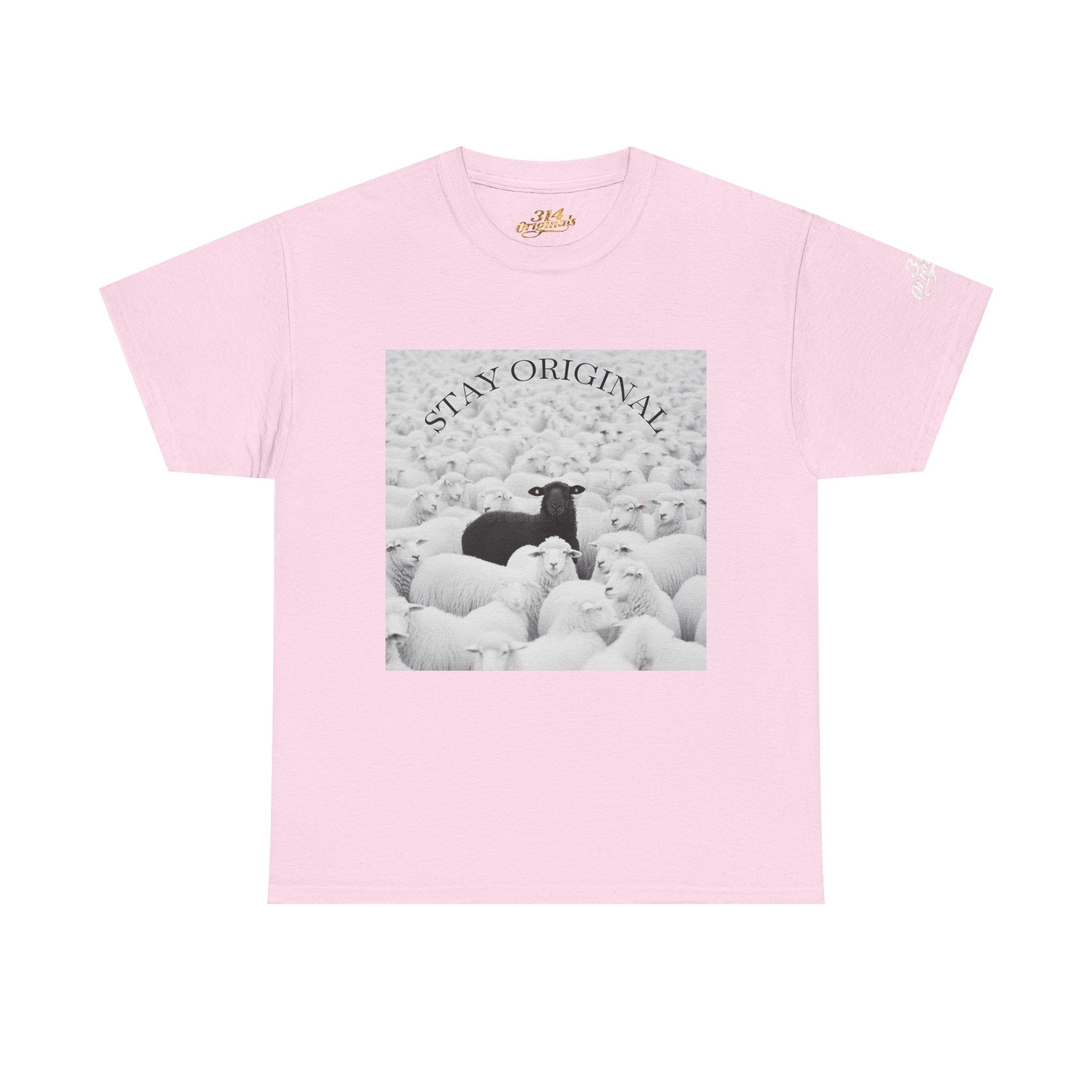 Black Sheep T-Shirt — Funny Contrast Sheep Graphic Tee - 314 Originals