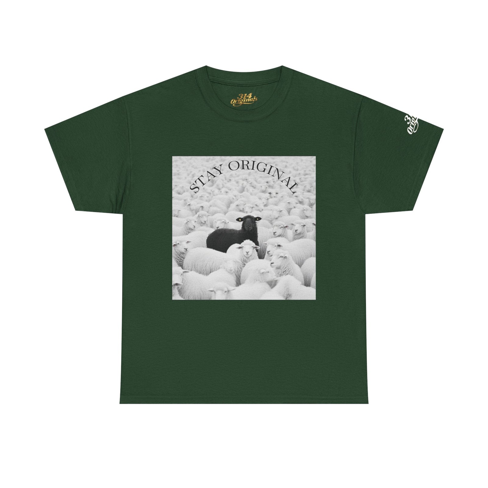 Black Sheep T-Shirt — Funny Contrast Sheep Graphic Tee - 314 Originals
