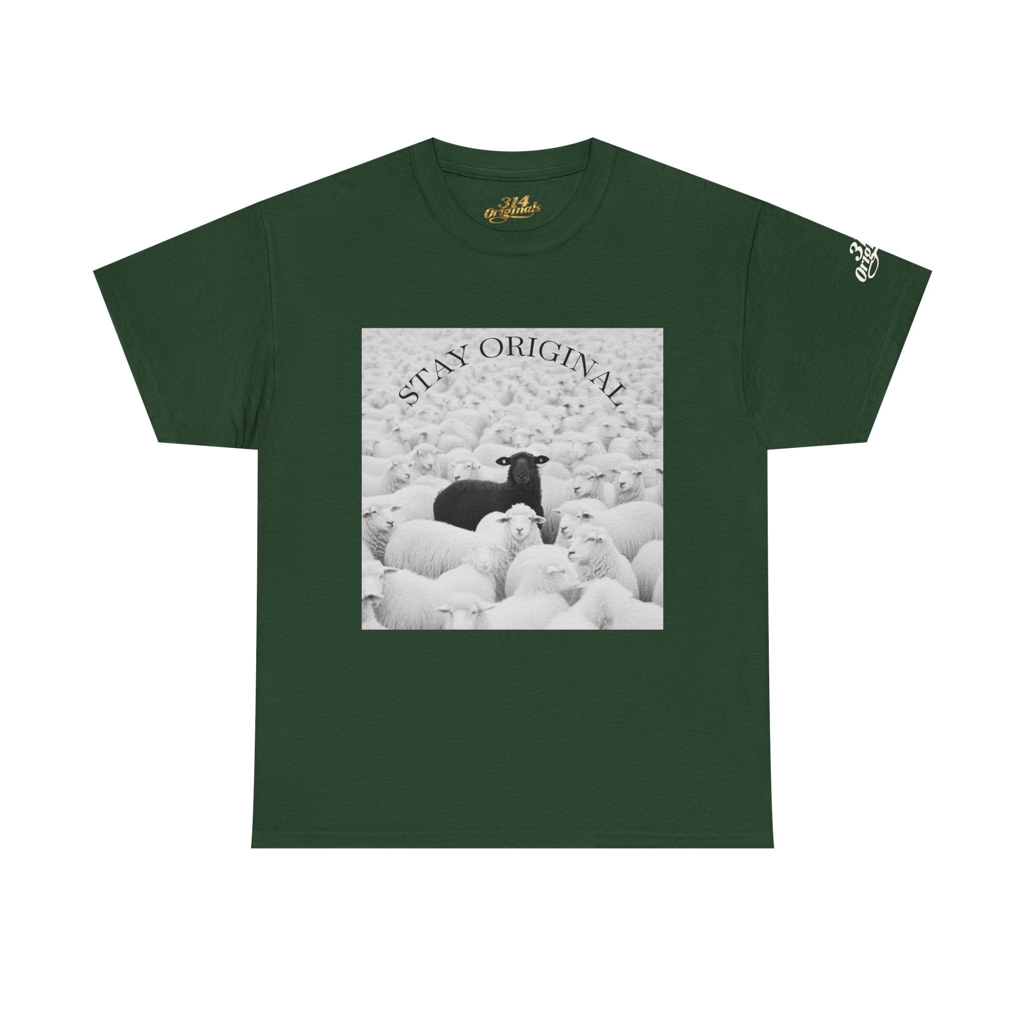Black Sheep T-Shirt — Funny Contrast Sheep Graphic Tee - 314 Originals
