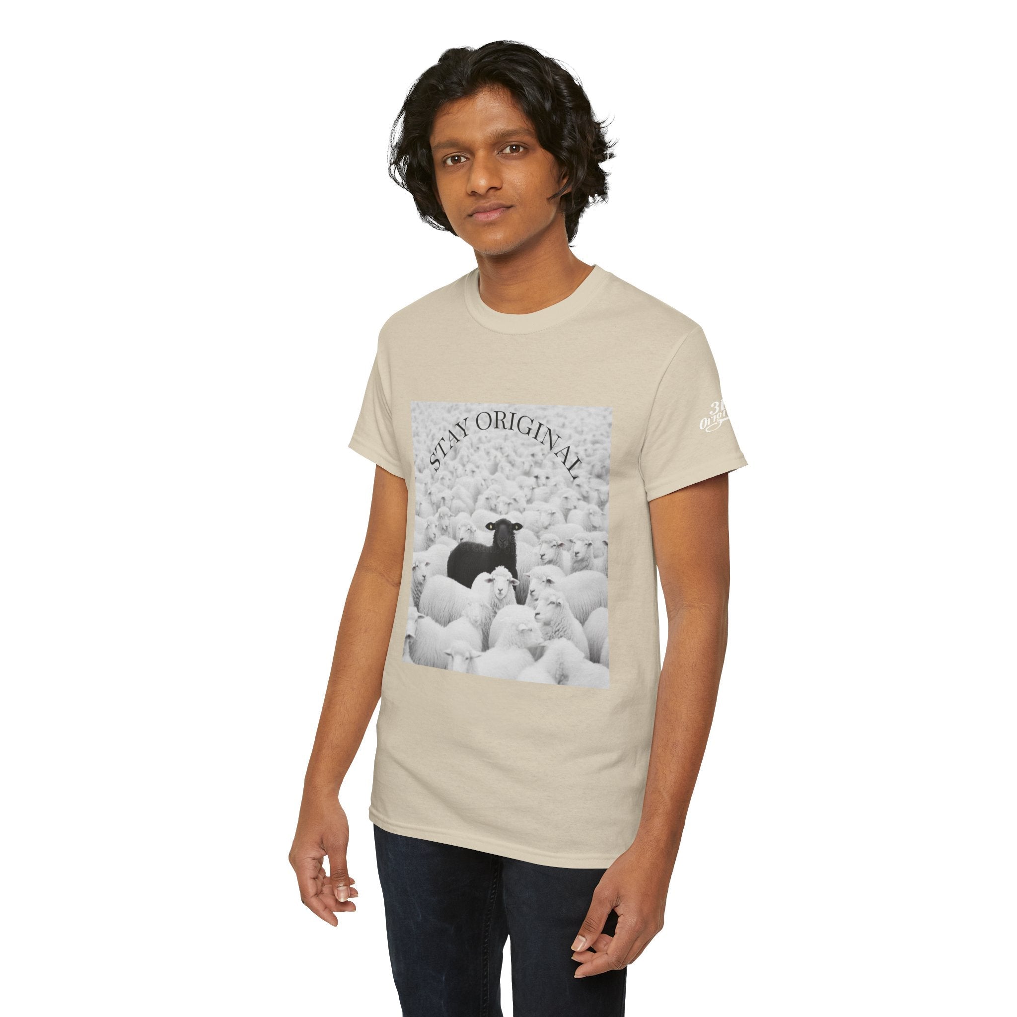 Black Sheep T-Shirt — Funny Contrast Sheep Graphic Tee - 314 Originals