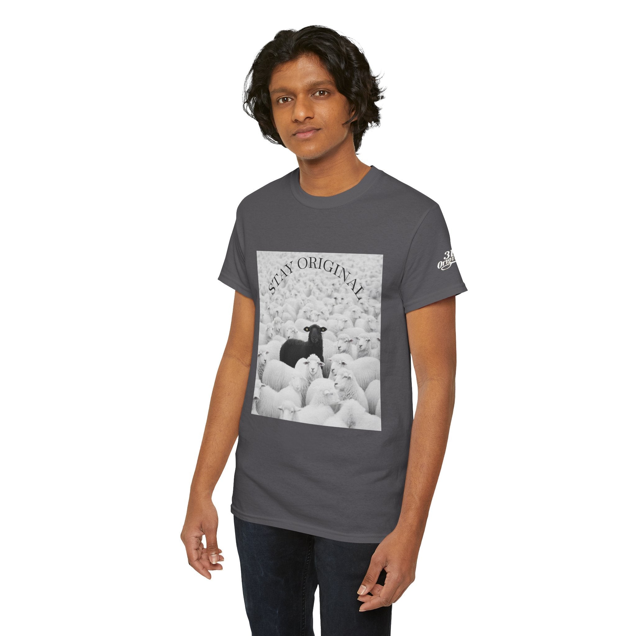 Black Sheep T-Shirt — Funny Contrast Sheep Graphic Tee - 314 Originals