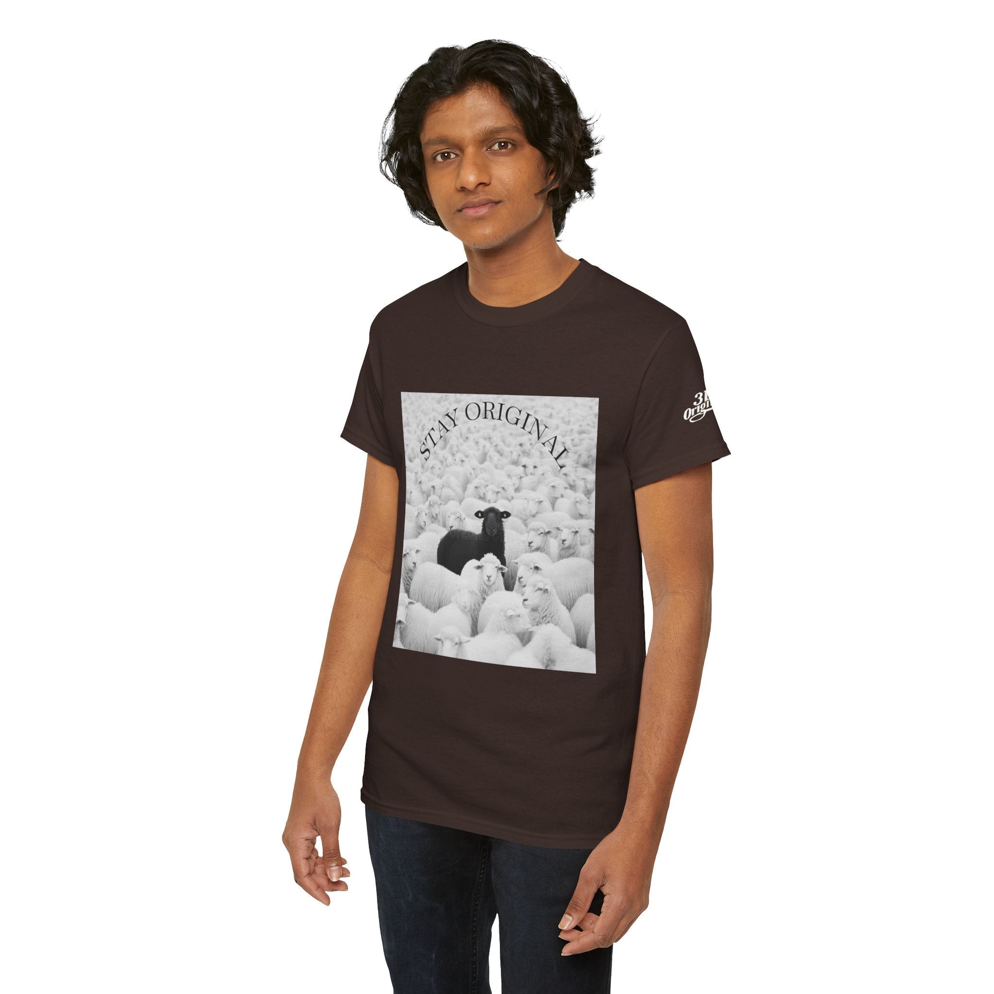 Black Sheep T-Shirt — Funny Contrast Sheep Graphic Tee - 314 Originals
