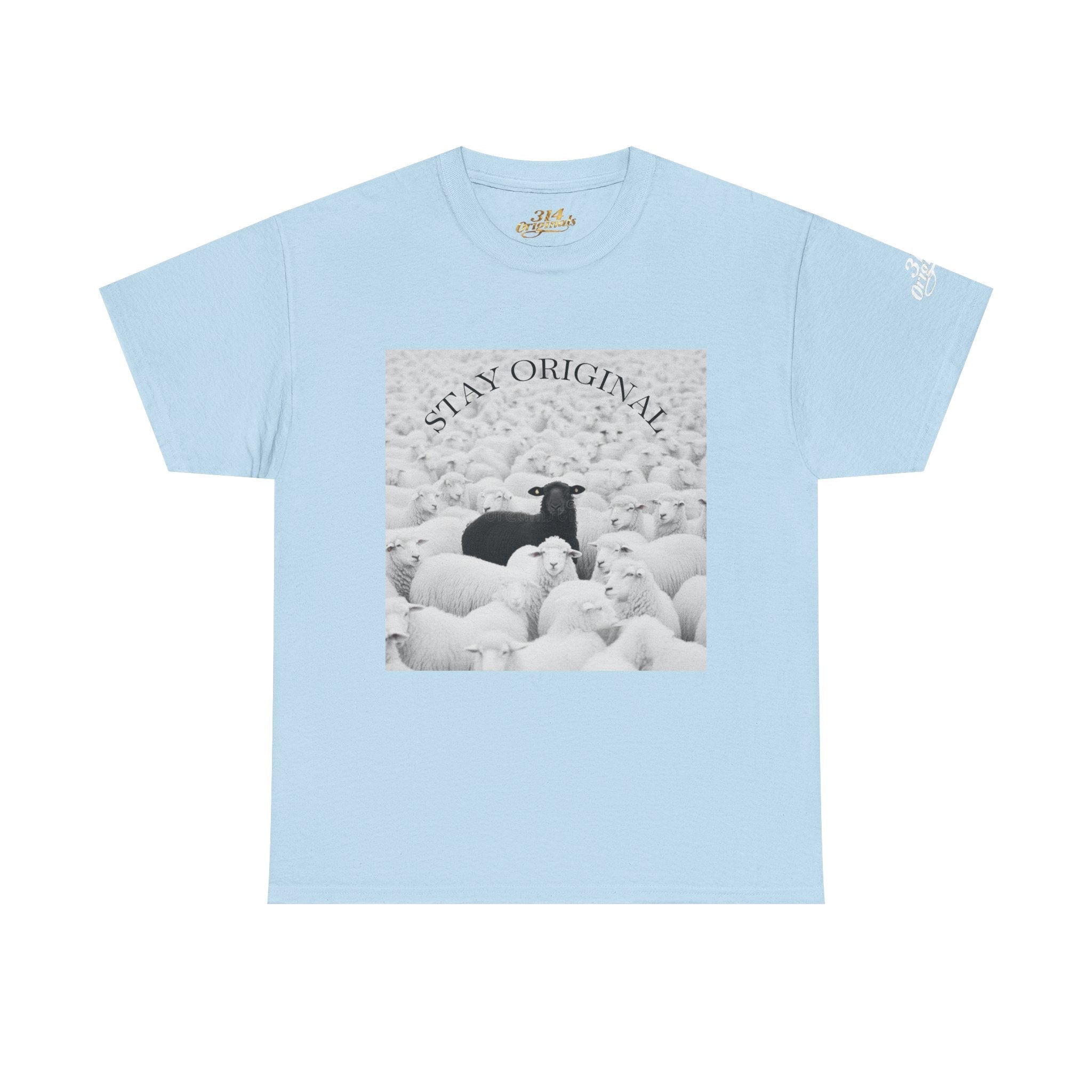 Black Sheep T-Shirt — Funny Contrast Sheep Graphic Tee - 314 Originals