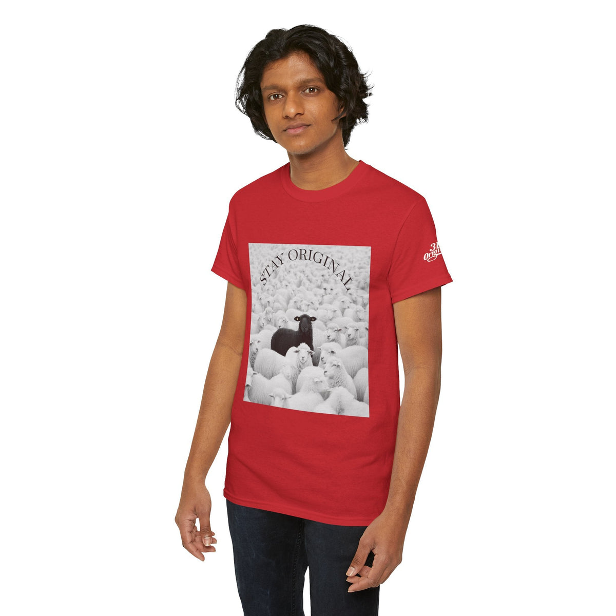 Black Sheep T-Shirt — Funny Contrast Sheep Graphic Tee - 314 Originals