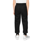 Black Youth Joggers with 314 Originals Side Graphic — Kids Athletic Sweatpants - 314 Originals