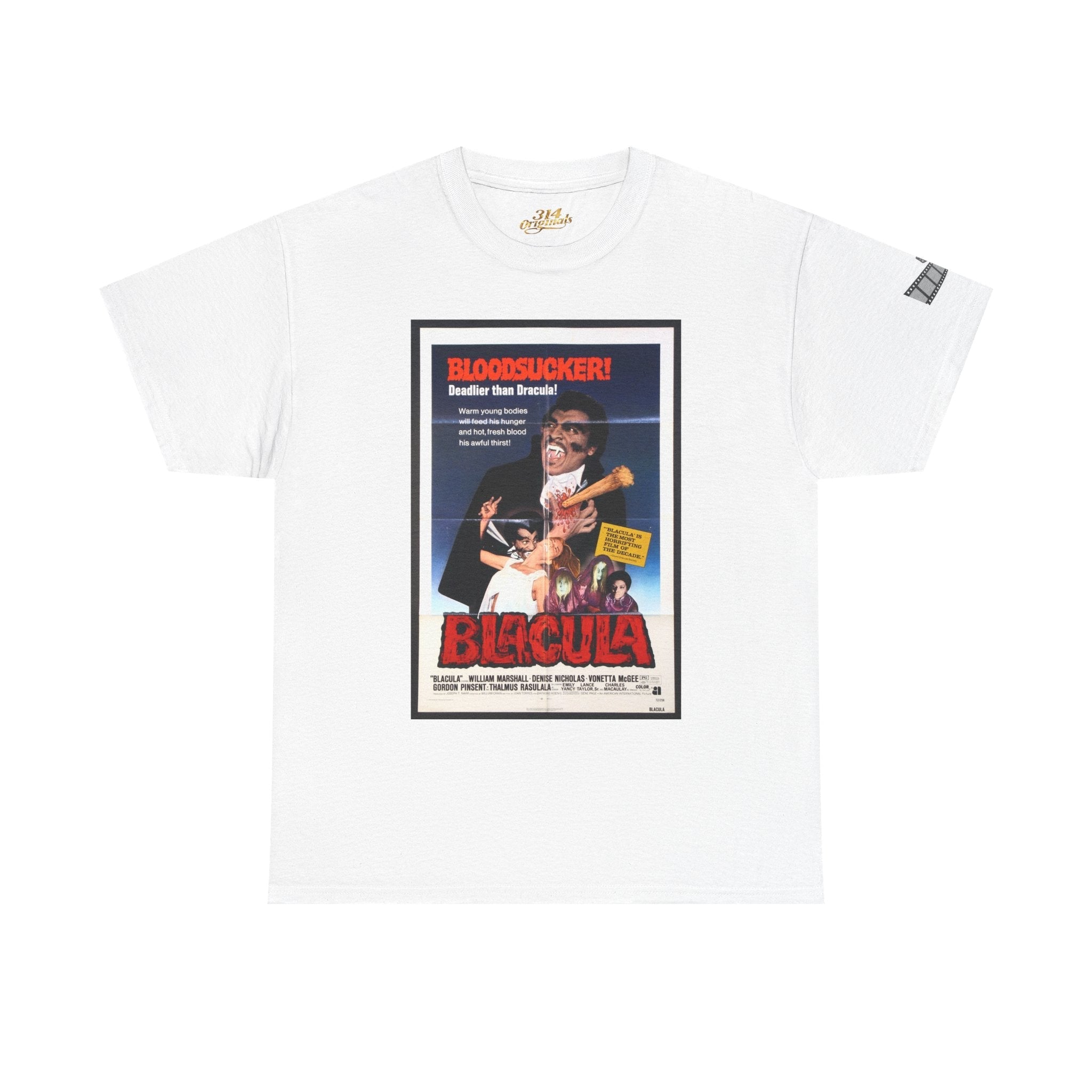 Blacula Movie Poster Tee — Vintage 'BLOODSUCKER! Graphic T-Shirt - 314 Originals