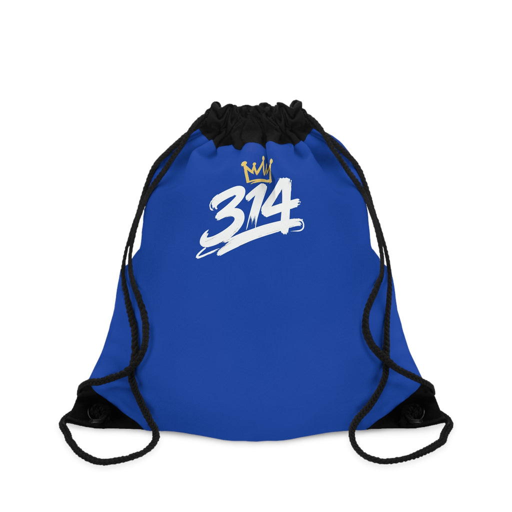 Blue 314 Crown Drawstring Gym Sack - 314 Originals