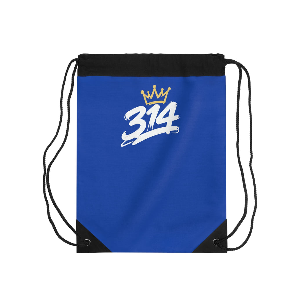 Blue 314 Crown Drawstring Gym Sack - 314 Originals