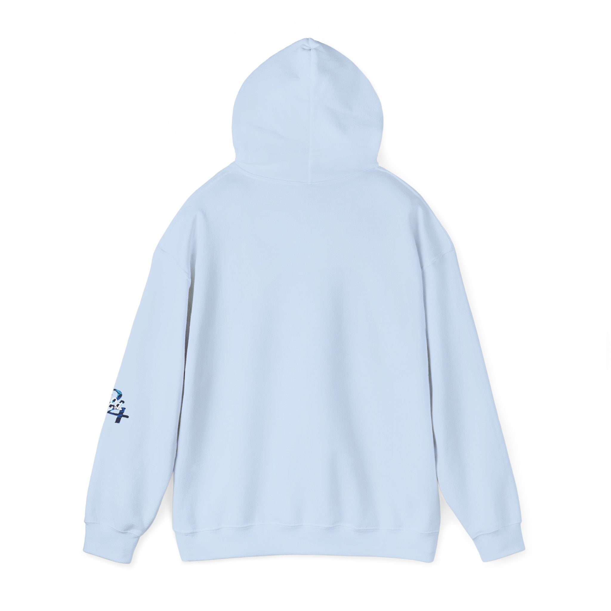 Blue Camo '314' Script Hoodie — City Pride Casual Pullover - 314 Originals