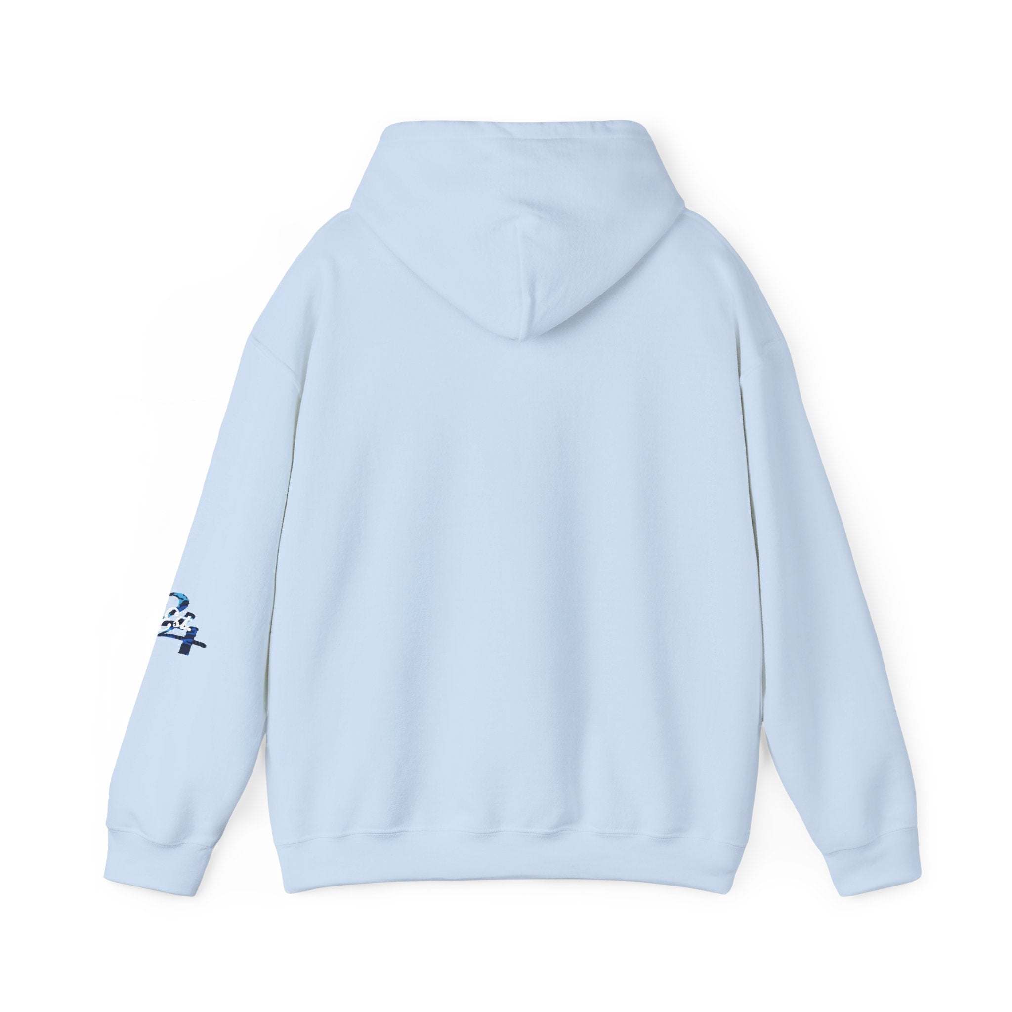 Blue Camo '314' Script Hoodie — City Pride Casual Pullover - 314 Originals