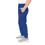 Blue Grey Youth Joggers — Red "Originals" Script Side Graphic - 314 Originals