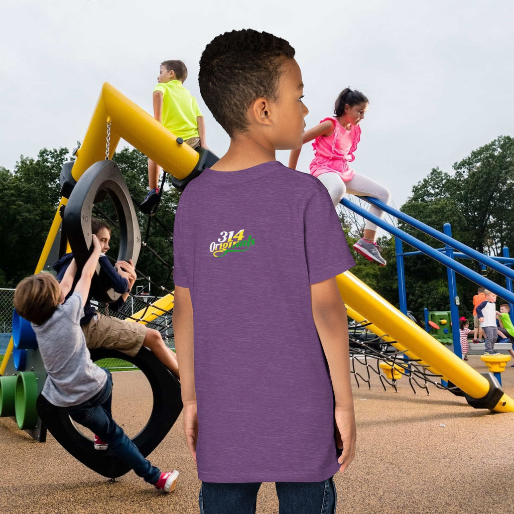 Boys "Favorite Kid" Retro Yellow & Green Graphic T-Shirt - 314 Originals