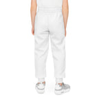 Boy's Joggers — 314 Originals Logo Sweatpants (White) - 314 Originals