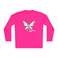 Breast Cancer Awareness Ribbon Butterfly Long Sleeve Tee - 314 Originals
