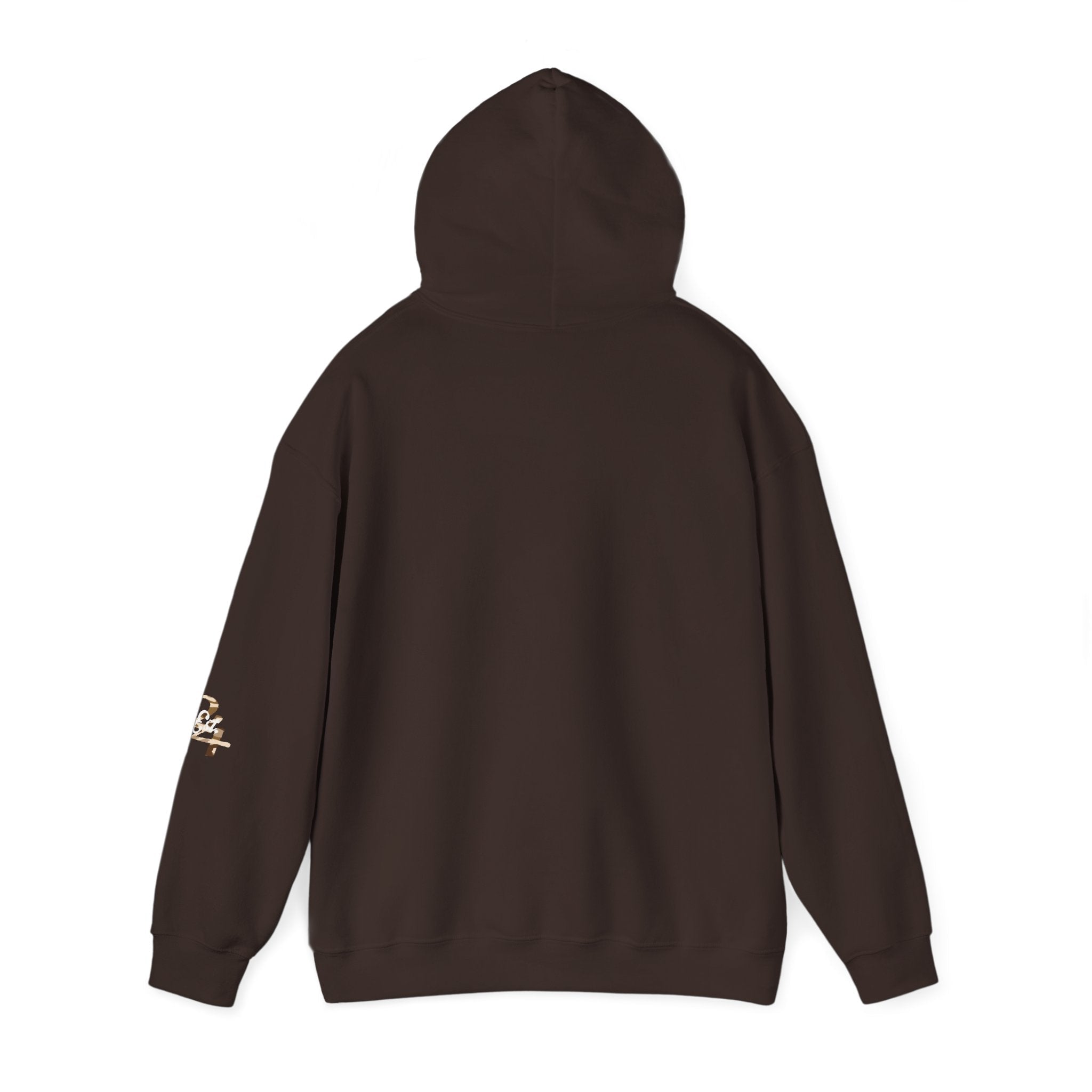 Brown Camo '314' Script Hoodie — City Pride Casual Pullover - 314 Originals