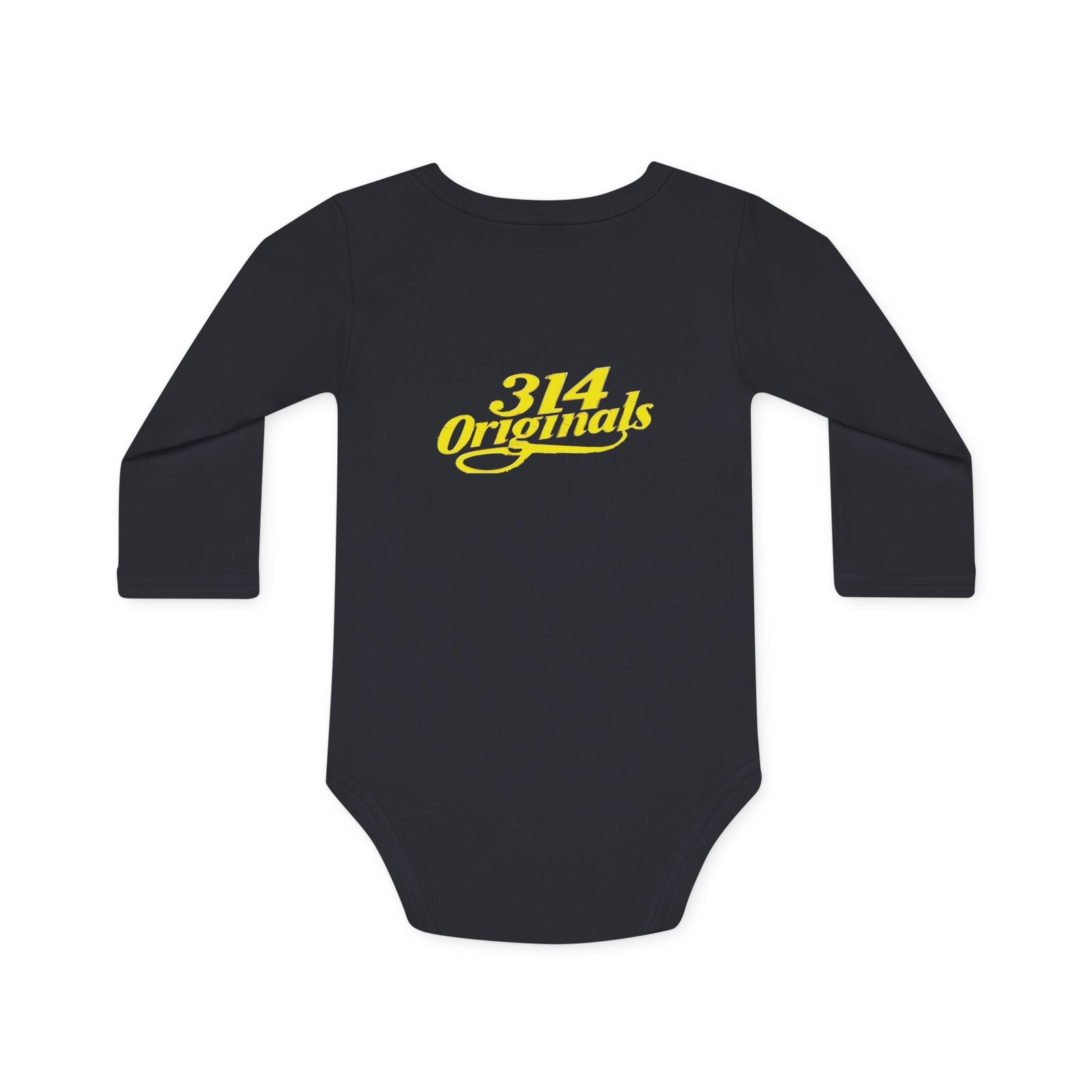Caution: Cuteness Overload Baby Bodysuit – 314 Originals Long-Sleeve Organic Onesie - 314 Originals