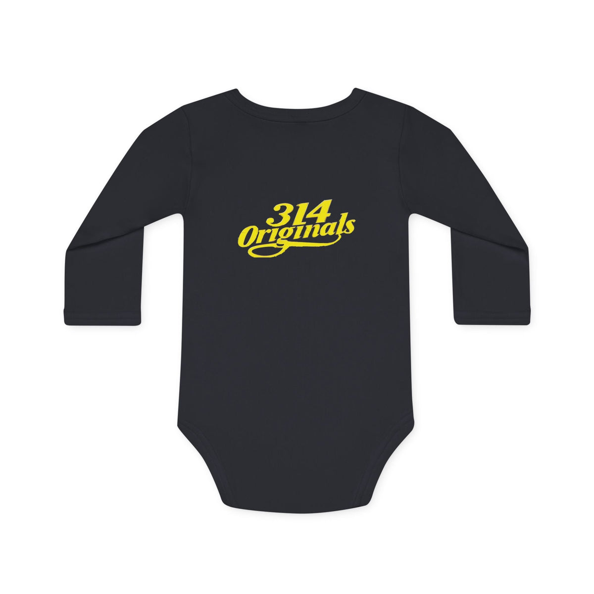 Caution: Cuteness Overload Baby Bodysuit – 314 Originals Long-Sleeve Organic Onesie - 314 Originals