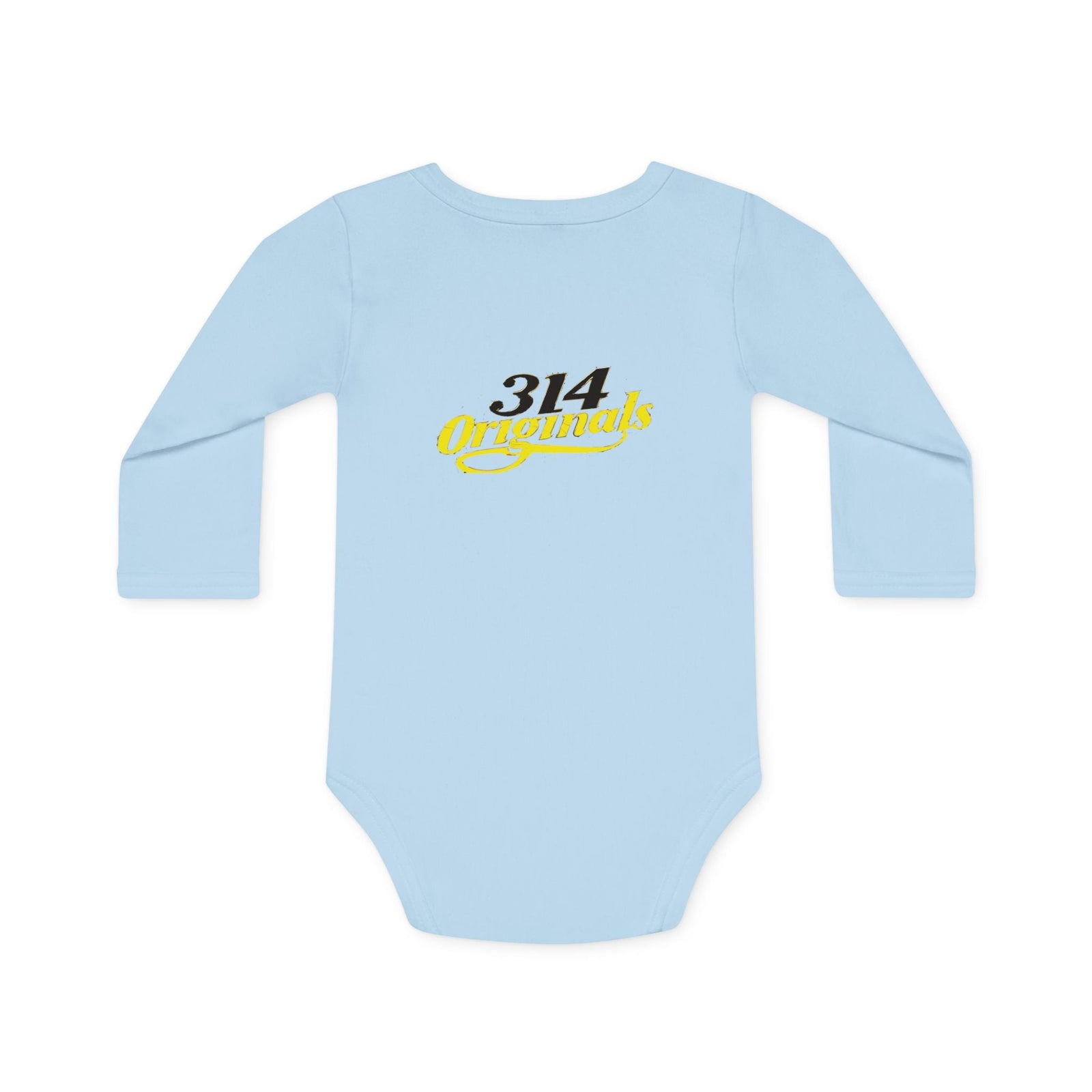 Caution: Cuteness Overload Baby Bodysuit – 314 Originals Long-Sleeve Organic Onesie - 314 Originals