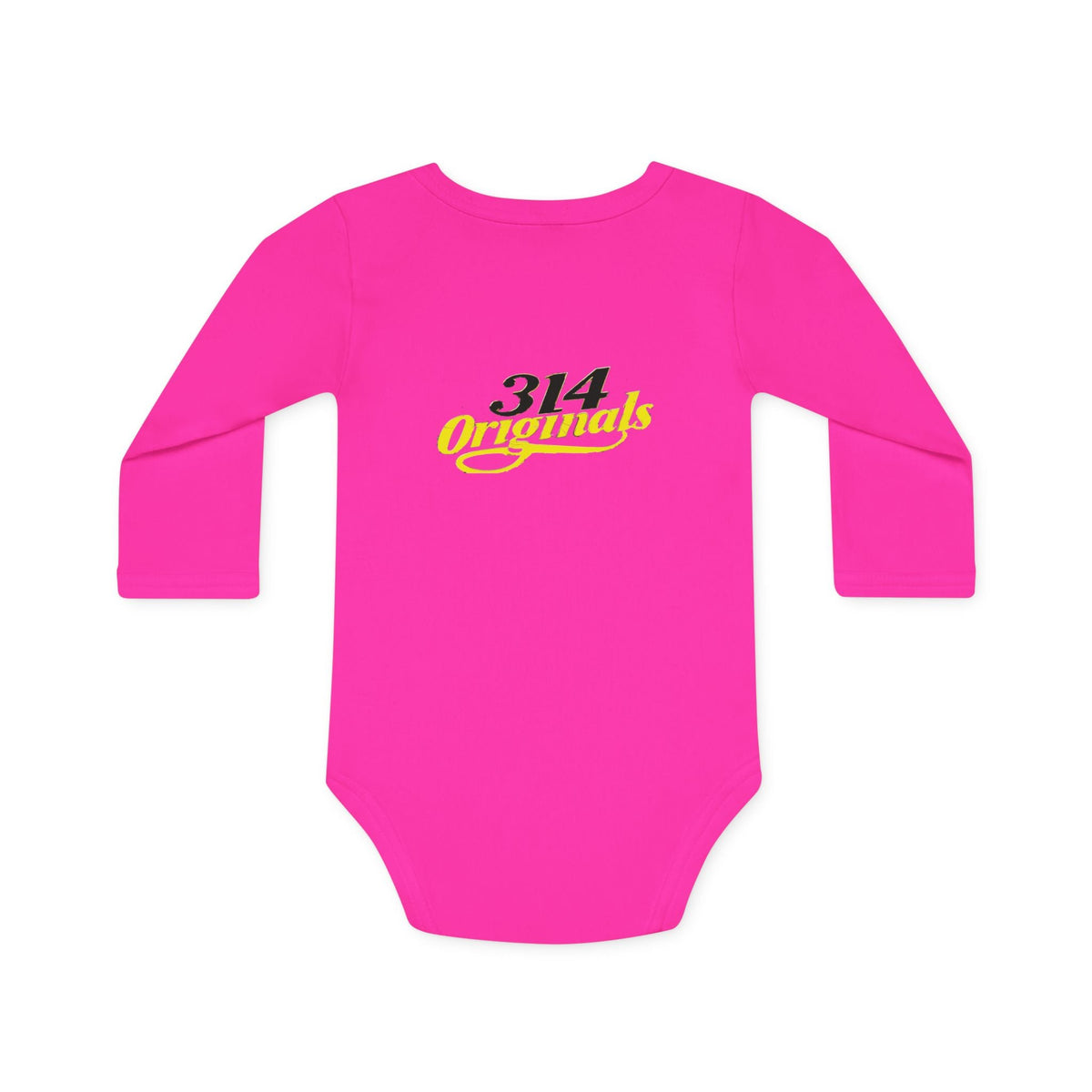 Caution: Cuteness Overload Baby Bodysuit – 314 Originals Long-Sleeve Organic Onesie - 314 Originals