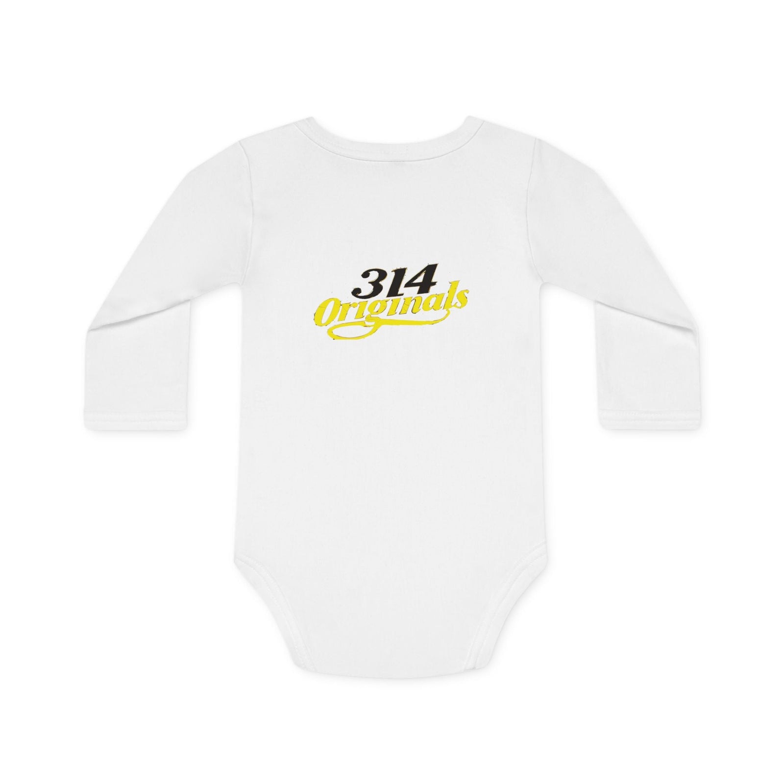 Caution: Cuteness Overload Baby Bodysuit – 314 Originals Long-Sleeve Organic Onesie - 314 Originals