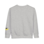 "Caution: Cuteness Overload" Kids Crewneck Toddler Sweatshirt - 314 Originals