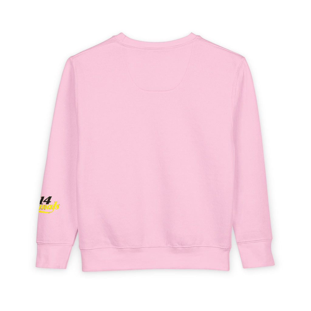 "Caution: Cuteness Overload" Kids Crewneck Toddler Sweatshirt - 314 Originals