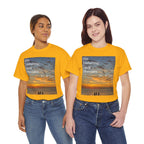 Christian Sunset T-Shirt – "His Enduring Love Provides" Inspirational Gospel Tee - 314 Originals