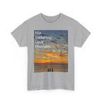 Christian Sunset T-Shirt – "His Enduring Love Provides" Inspirational Gospel Tee - 314 Originals