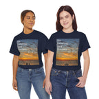 Christian Sunset T-Shirt – "His Enduring Love Provides" Inspirational Gospel Tee - 314 Originals