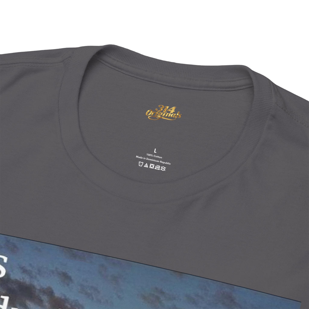 Christian Sunset T-Shirt – "His Enduring Love Provides" Inspirational Gospel Tee - 314 Originals