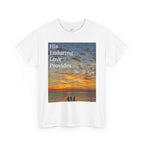 Christian Sunset T-Shirt – "His Enduring Love Provides" Inspirational Gospel Tee - 314 Originals