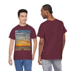 Christian Sunset T-Shirt – "His Enduring Love Provides" Inspirational Gospel Tee - 314 Originals