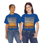 Christian Sunset T-Shirt – "His Enduring Love Provides" Inspirational Gospel Tee - 314 Originals
