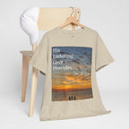 Christian Sunset T-Shirt – "His Enduring Love Provides" Inspirational Gospel Tee - 314 Originals