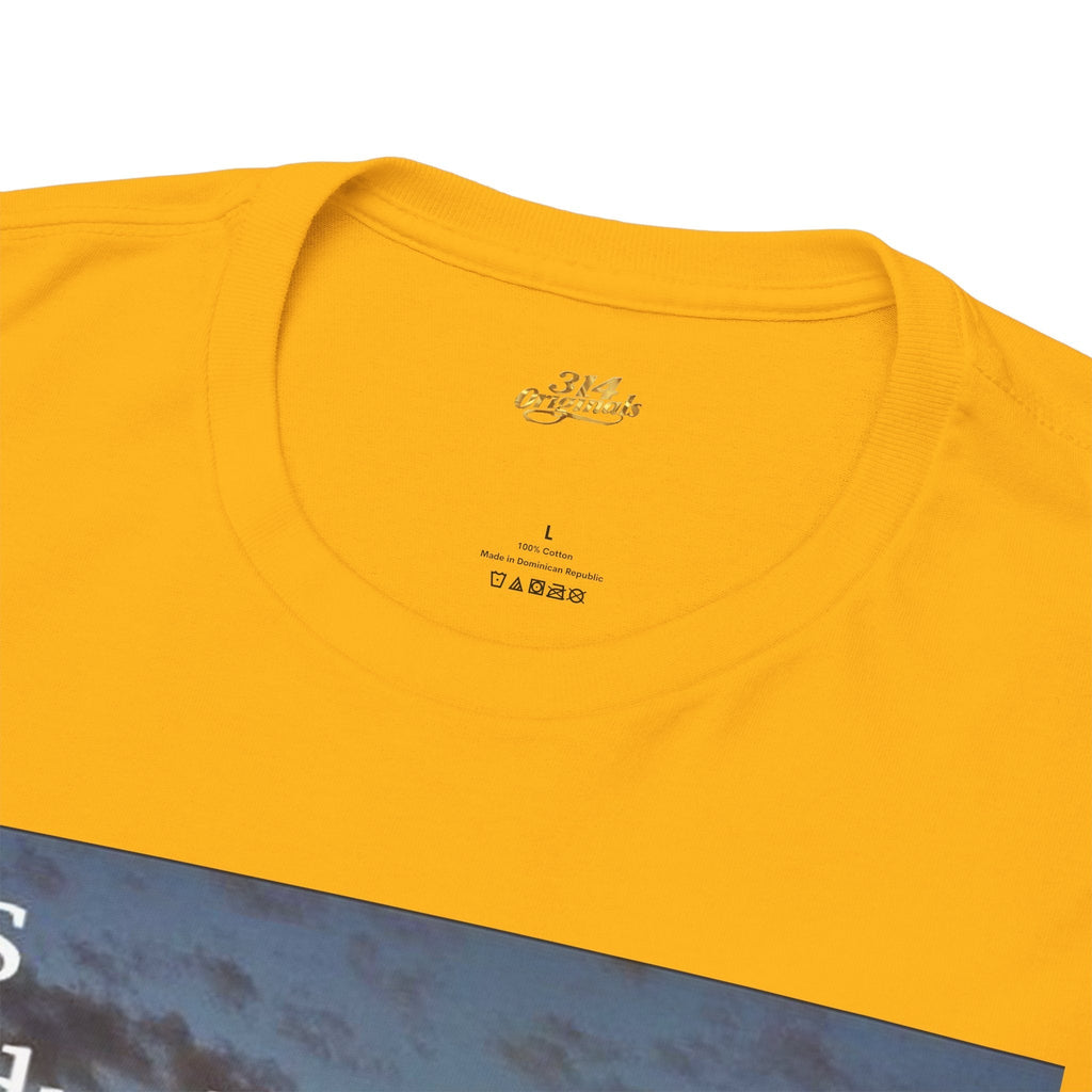 Christian Sunset T-Shirt – "His Enduring Love Provides" Inspirational Gospel Tee - 314 Originals