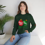 Christmas Sweatshirt "Balls Deep Into Christmas" Holiday Crewneck - 314 Originals