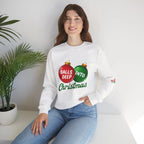Christmas Sweatshirt "Balls Deep Into Christmas" Holiday Crewneck - 314 Originals
