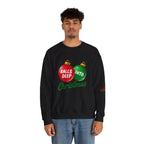 Christmas Sweatshirt "Balls Deep Into Christmas" Holiday Crewneck - 314 Originals