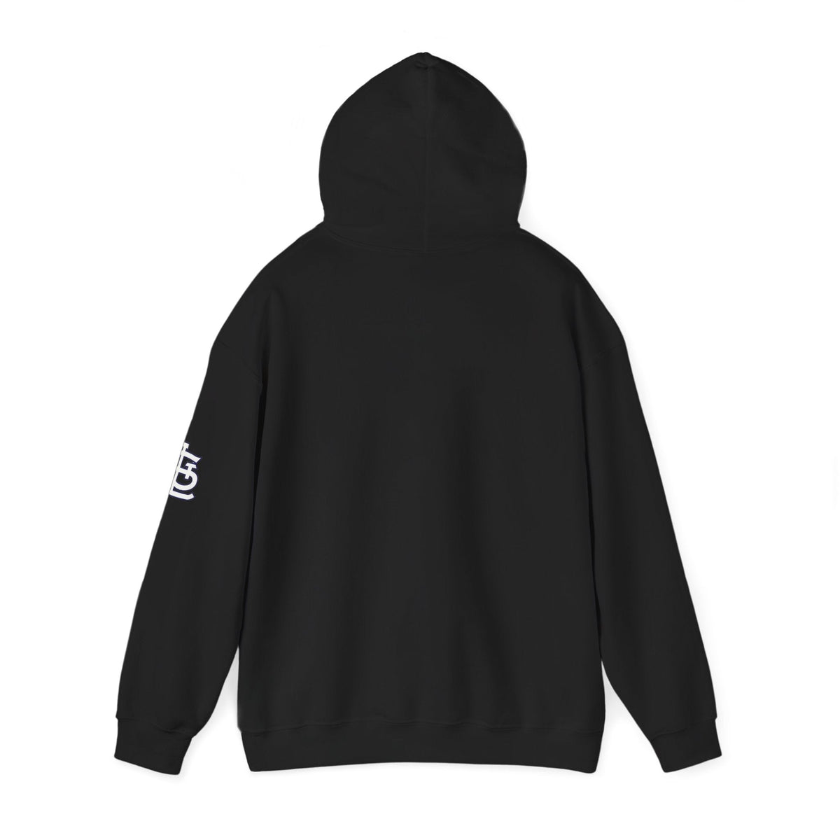 City Skyline Hoodie — Black & White Waterfront Panorama Pullover - 314 Originals