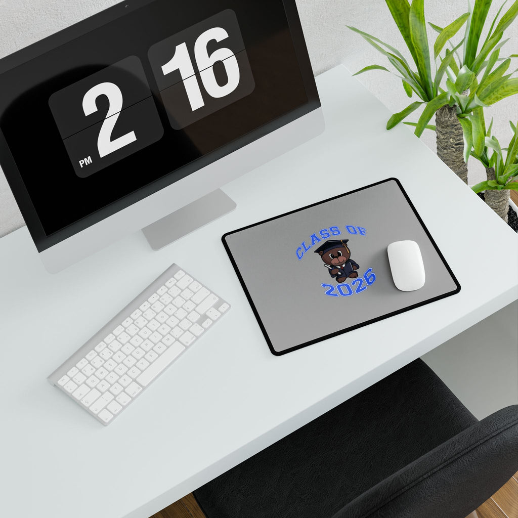 Class of 2026 Graduation Desk Mat — Cute Bear Grad Mousepad for Students - 314 Originals