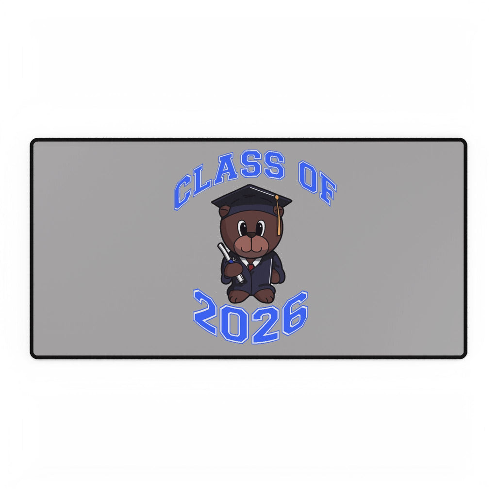 Class of 2026 Graduation Desk Mat — Cute Bear Grad Mousepad for Students - 314 Originals