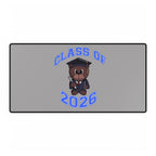 Class of 2026 Graduation Desk Mat — Cute Bear Grad Mousepad for Students - 314 Originals