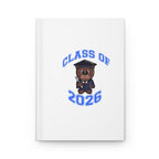 Class of 2026 Graduation Hardcover Journal — Cute Teddy Grad Notebook - 314 Originals