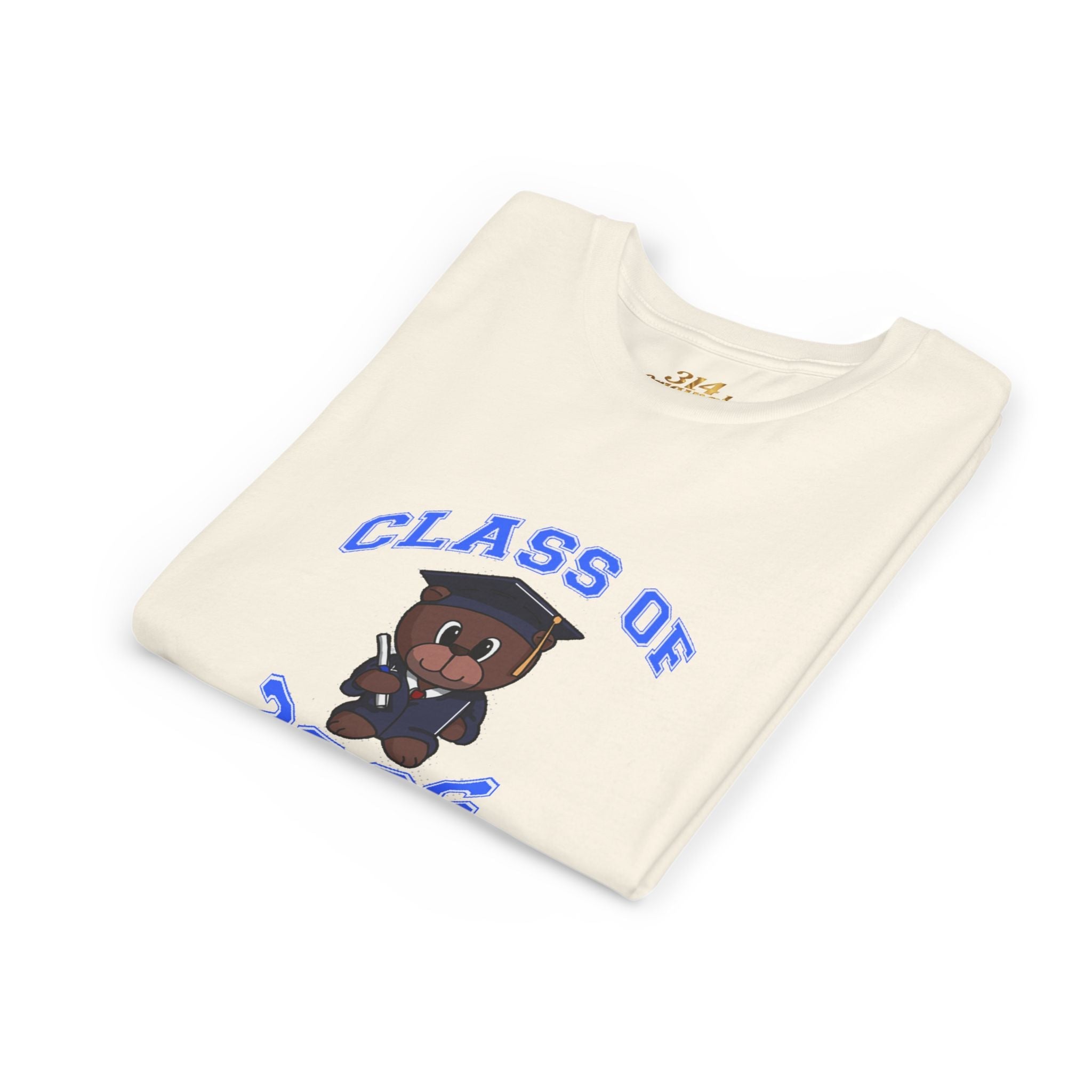 Class of 2026 Kids Graduation T-Shirt — Cute Graduate Bear Youth Tee - 314 Originals