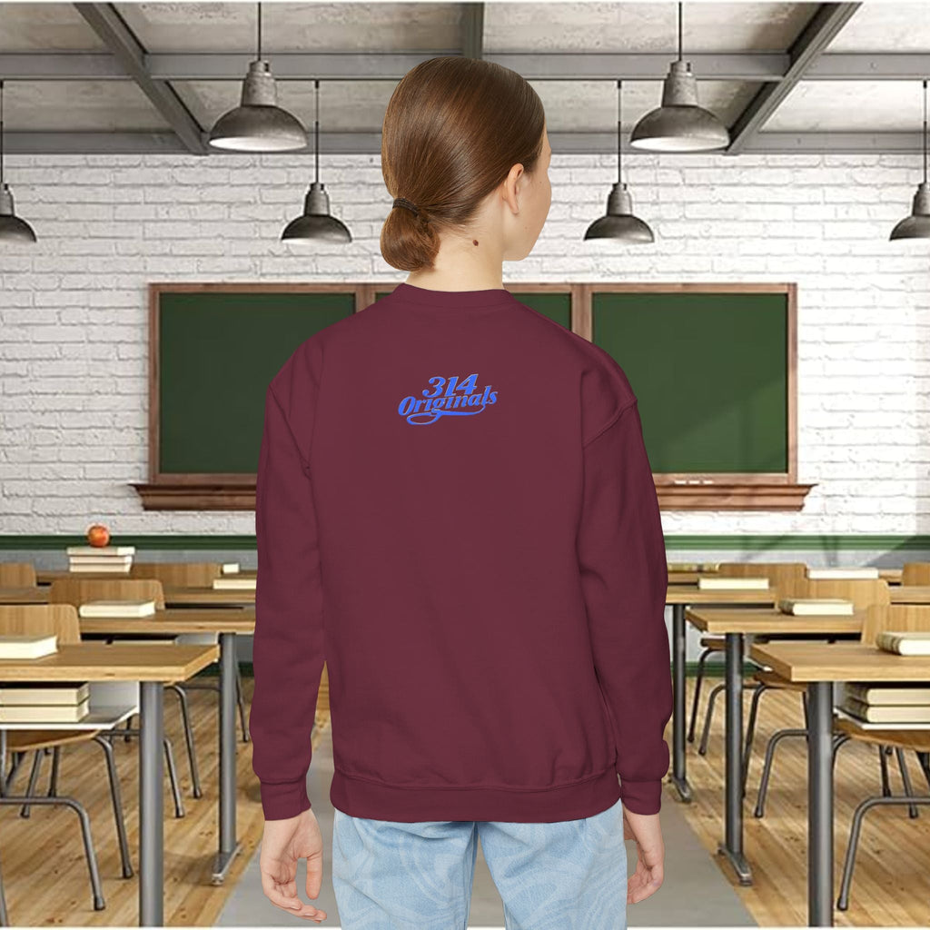 Class of 2026 Youth Crewneck Sweatshirt – Graduation Bear Design - 314 Originals